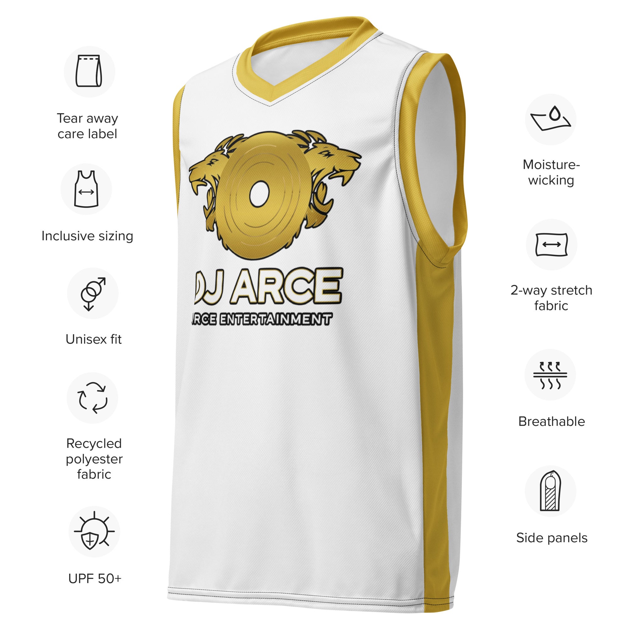 DJ ARCE Basketball jersey