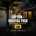 Caption + Hashtag Pack