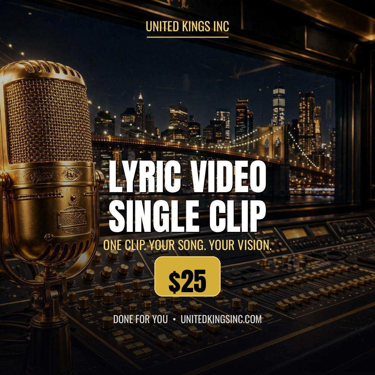 Lyric Video — Single Clip