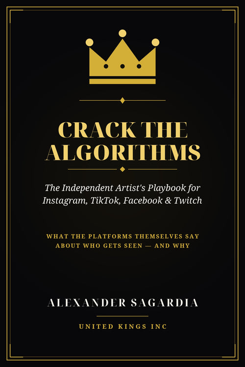 Crack the Algorithms book cover - Alexander Sagardia