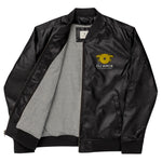 DJ ARCE Leather Bomber Jacket