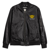 DJ ARCE Leather Bomber Jacket