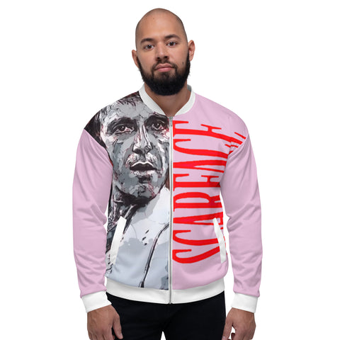 MAUVE SCARFACE JACKET