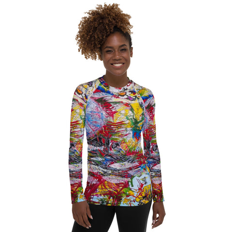 VAN GOO Women's Rash Guard