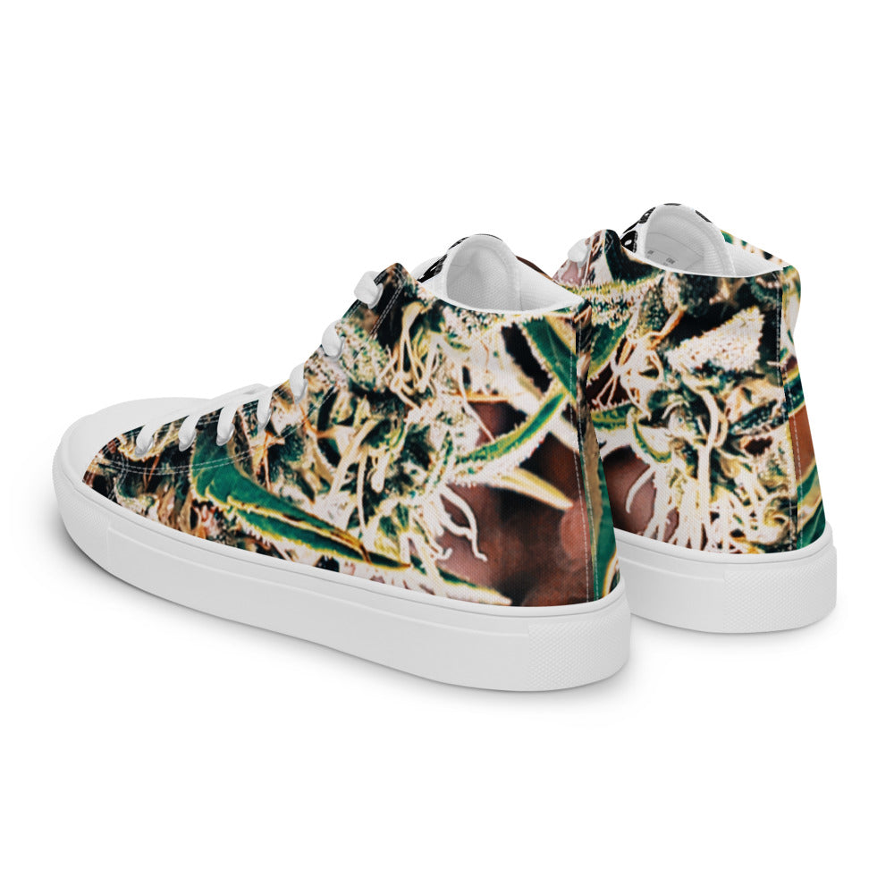 448g Men’s high top canvas shoes