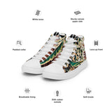 448g Men’s high top canvas shoes