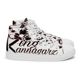 KING KANNAGARZ high top canvas shoes