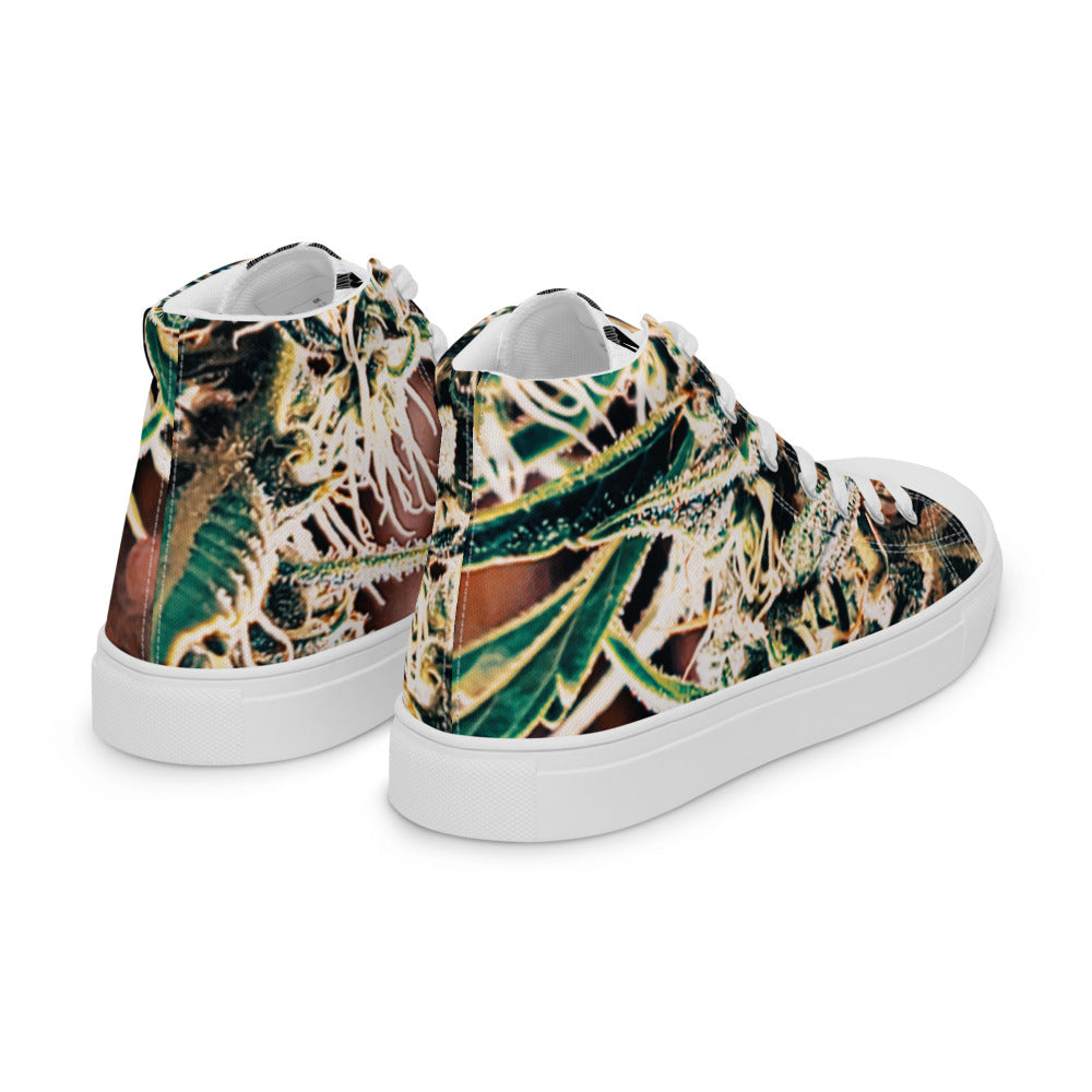 448g Men’s high top canvas shoes