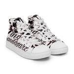 KING KANNAGARZ high top canvas shoes