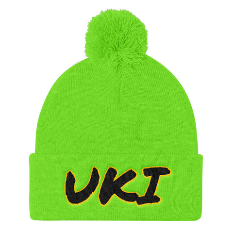 United Kings Inc Pom Pom Knit Cap