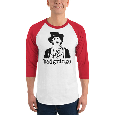 badgringo 3/4 sleeve raglan shirt