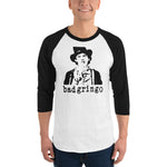 badgringo 3/4 sleeve raglan shirt