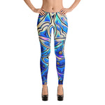 LADII FREE LOTUS FLOWER Custom Leggings