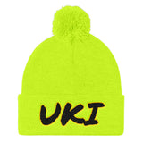 United Kings Inc Pom Pom Knit Cap