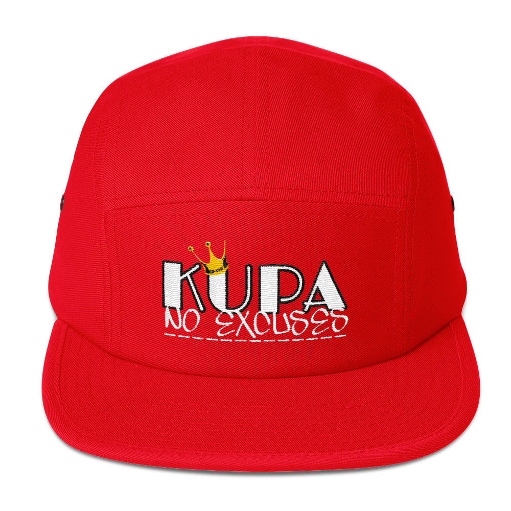 KUPA NO EXCUSES Five Panel Cap