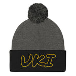 United Kings Inc Pom Pom Knit Cap