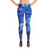 LADII FREE LOTUS FLOWER Custom Leggings