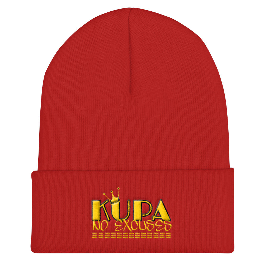 KUPA NO EXCUSES Cuffed Beanie