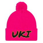 United Kings Inc Pom Pom Knit Cap