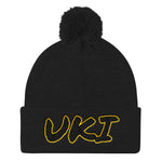 United Kings Inc Pom Pom Knit Cap