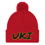 United Kings Inc Pom Pom Knit Cap