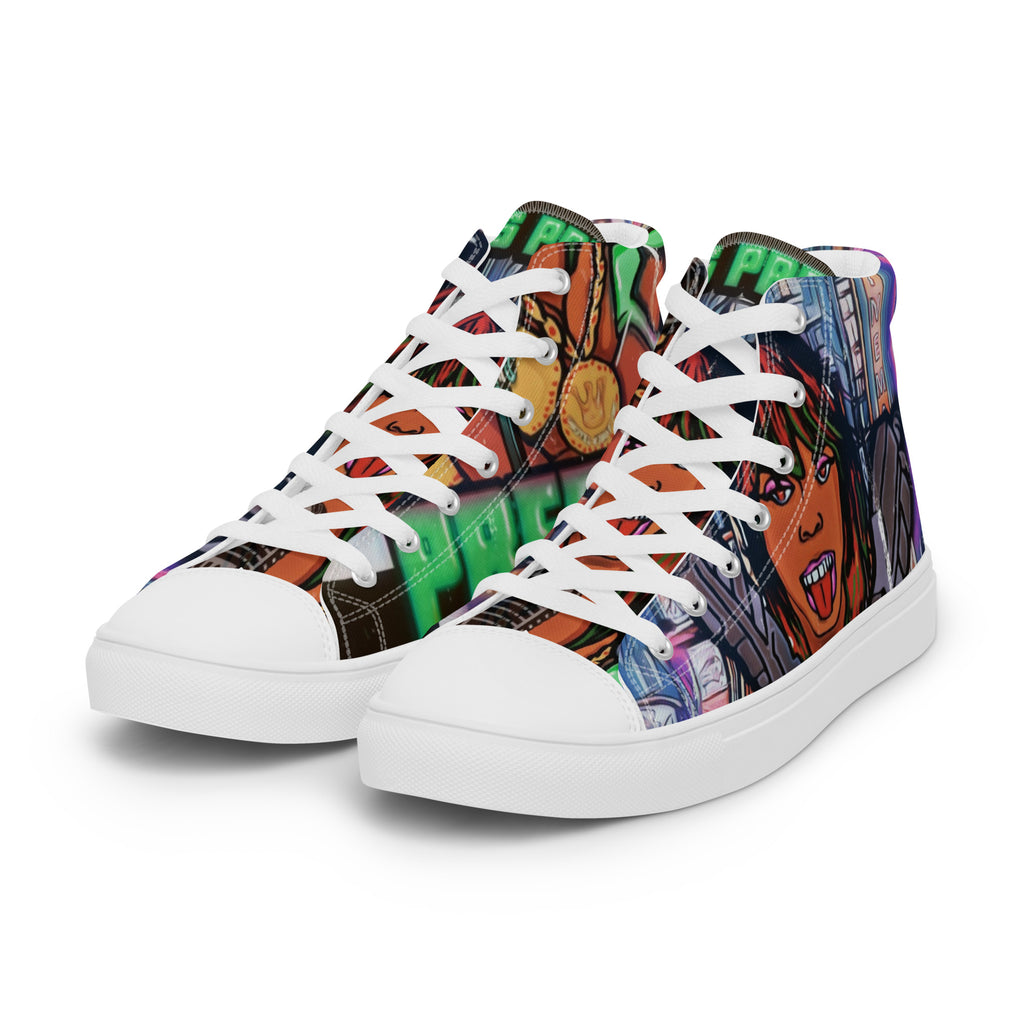 Preddie Women’s high top canvas shoes